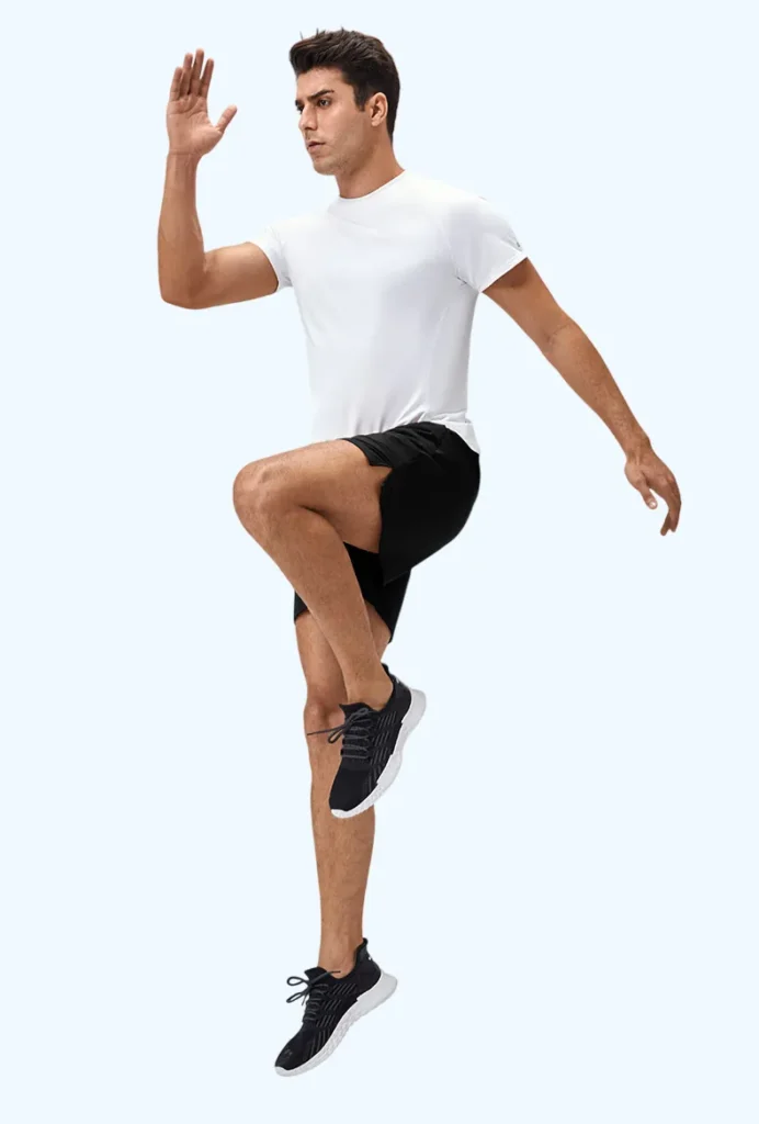 Men’s Nylon Quick-Dry Fitness Gym Shorts