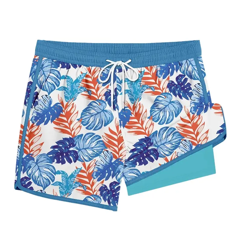 Men's Tropical Leaf Board Shorts