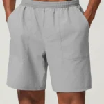 athletic shorts manufacturer gray athletic shorts with side pockets
