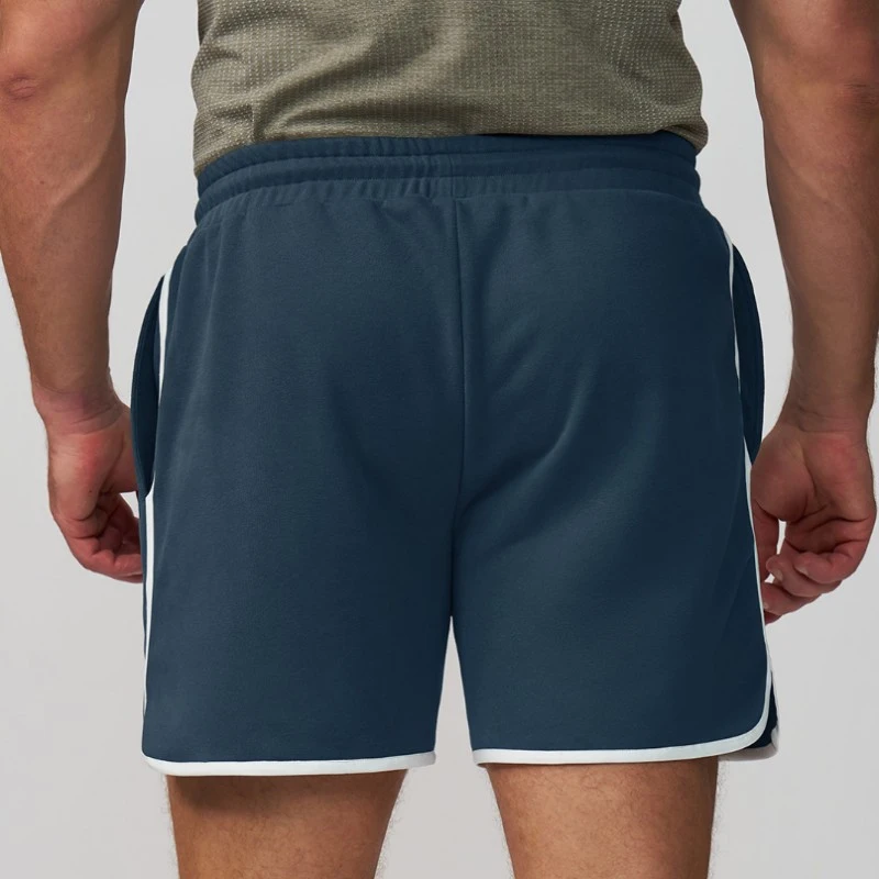 athletic shorts manufacturer teal athletic shorts with side stripe
