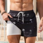 Men’s Printed Quick-Dry Board Shorts