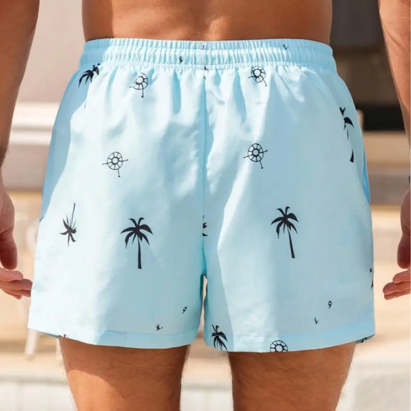 Men’s Printed Quick-Dry Board Shorts