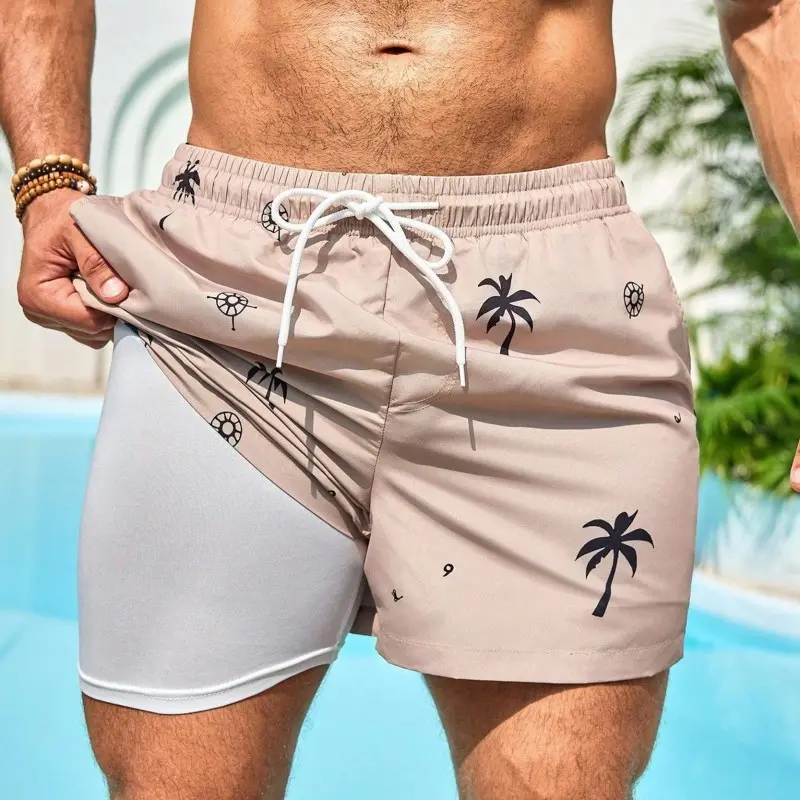 Men’s Printed Quick-Dry Board Shorts