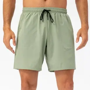 Men's Light Green Gym Shorts