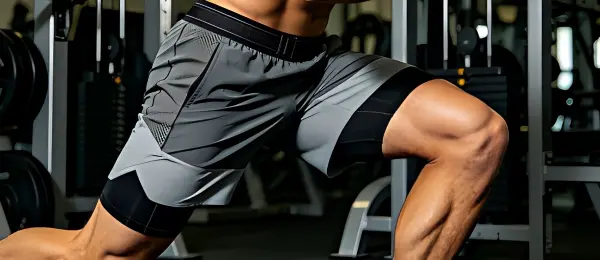 Gym training 2-in-1 shorts -- Custom 2-in-1 Gym & Running Shorts Manufacturer EWO