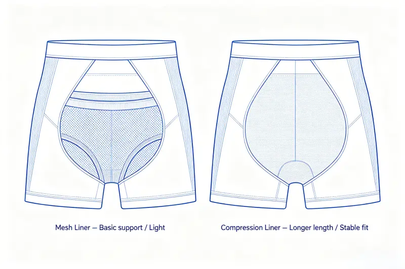 compression liner vs mesh liner compression liner vs mesh liner