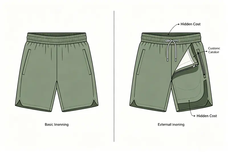 similar gym shorts different cost similar gym shorts different cost