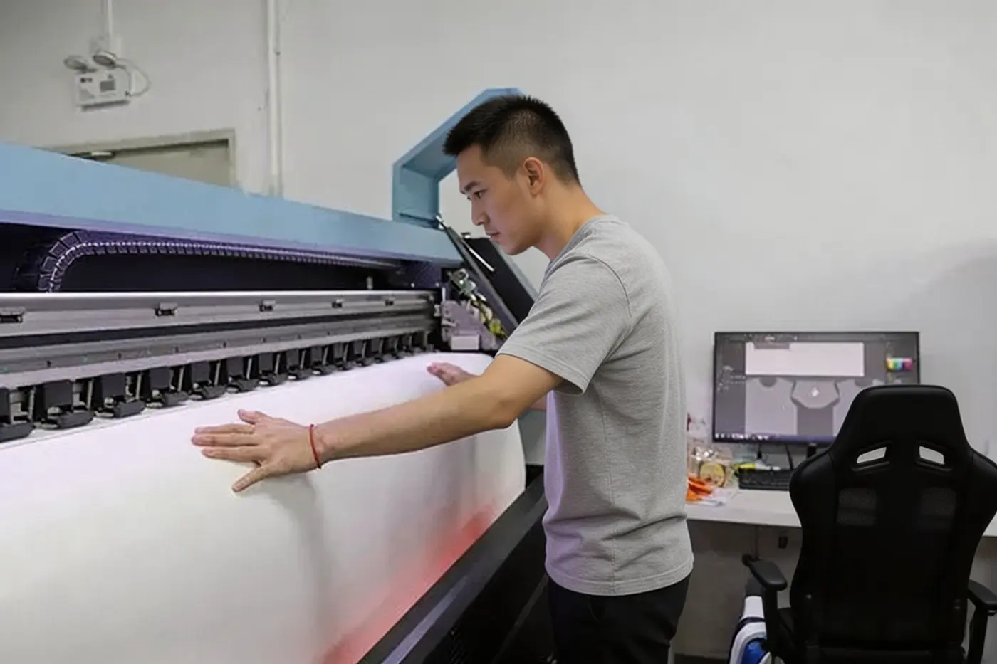 Sublimation printing workshop for custom boxing shorts