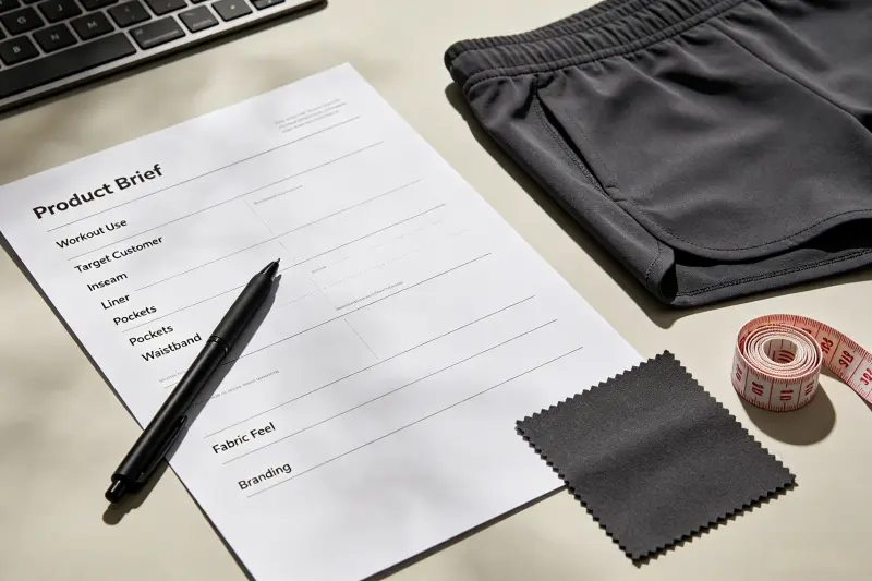 gym shorts product brief gym shorts product brief