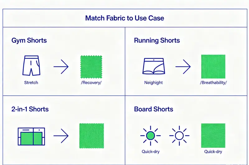 fabric selection for athletic shorts fabric selection for athletic shorts