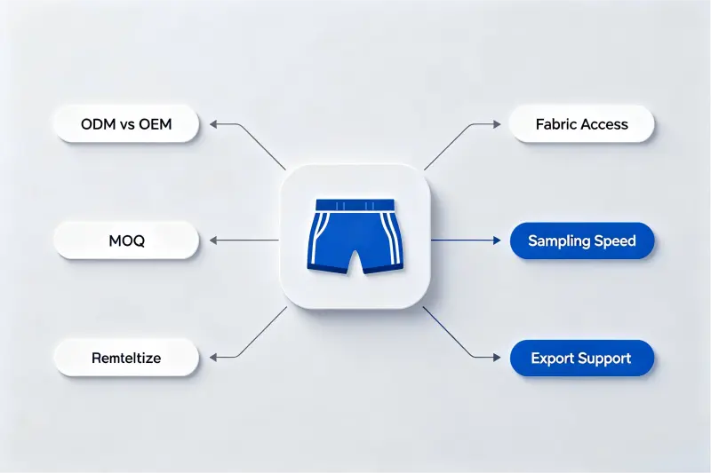 gym shorts manufacturing decision framework