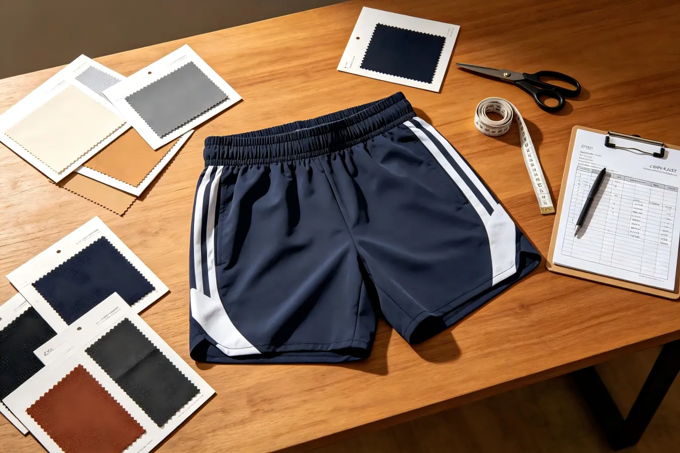 Fabric choice affects the cost of custom gym shorts custom gym shorts fabric choice cost factors