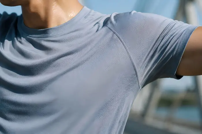 Lightweight breathable mesh performance fabric