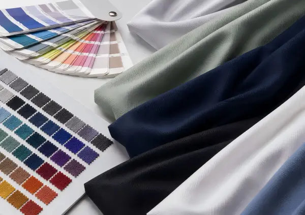 Pantone color matching with fabric swatches