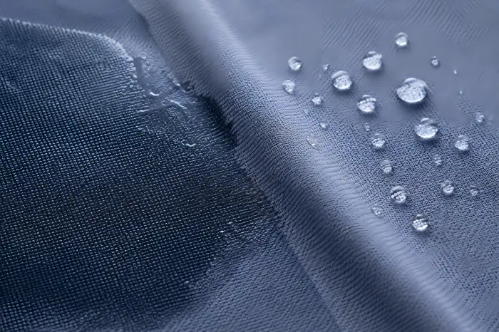 Quick-dry moisture-wicking performance fabric close-up
