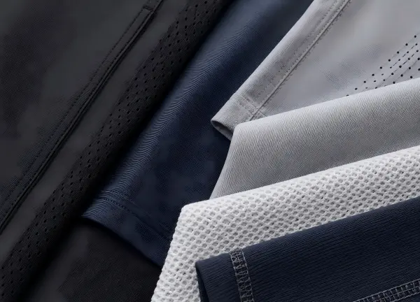 Technical performance fabric macro detail