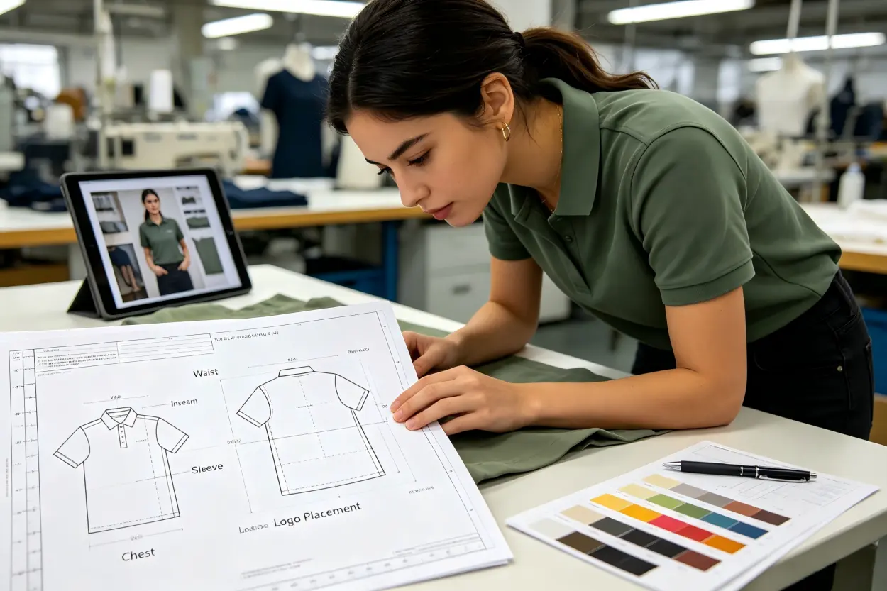 Activewear OEM product specification review Activewear OEM Manufacturing tech pack and product specification review