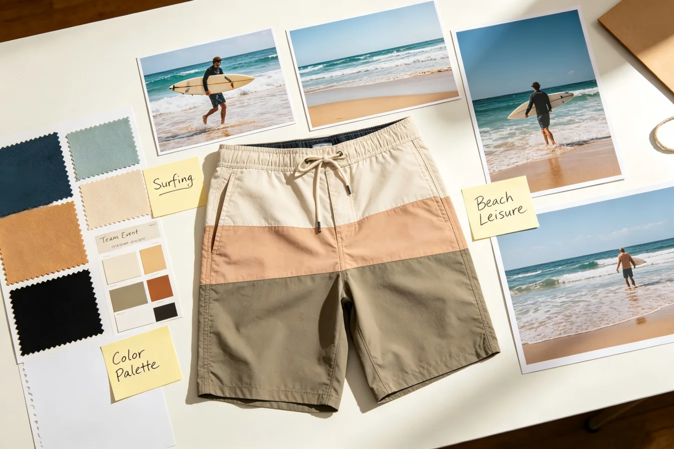 Board shorts ODM use case planning wholesale custom board shorts ODM use case planning for beachwear brands