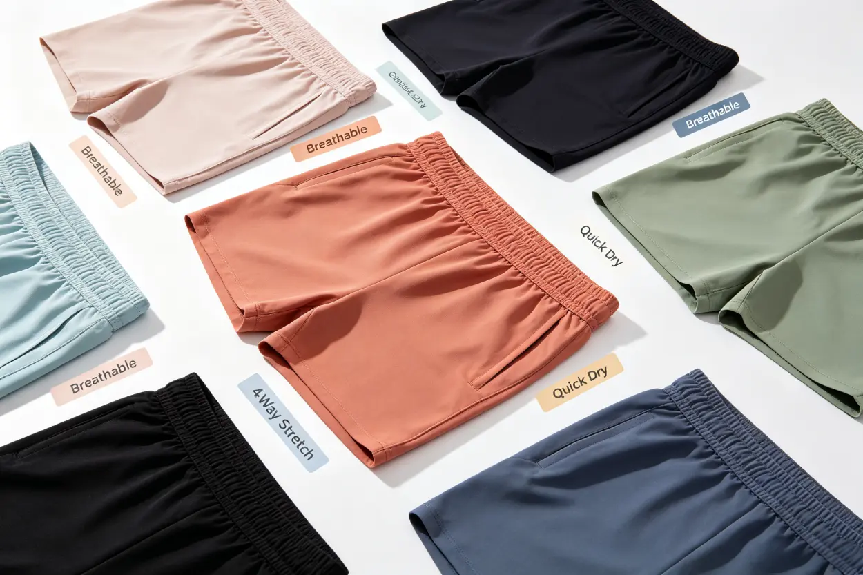 Reliable Gym Shorts Supply Chain reliable gym shorts supply chain for activewear brands