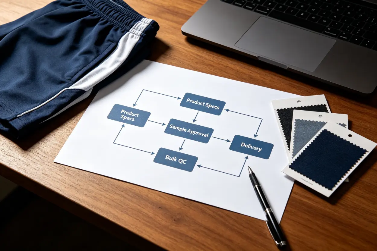 Gym Shorts Supply Chain Decision System gym shorts supply chain decision system for OEM production