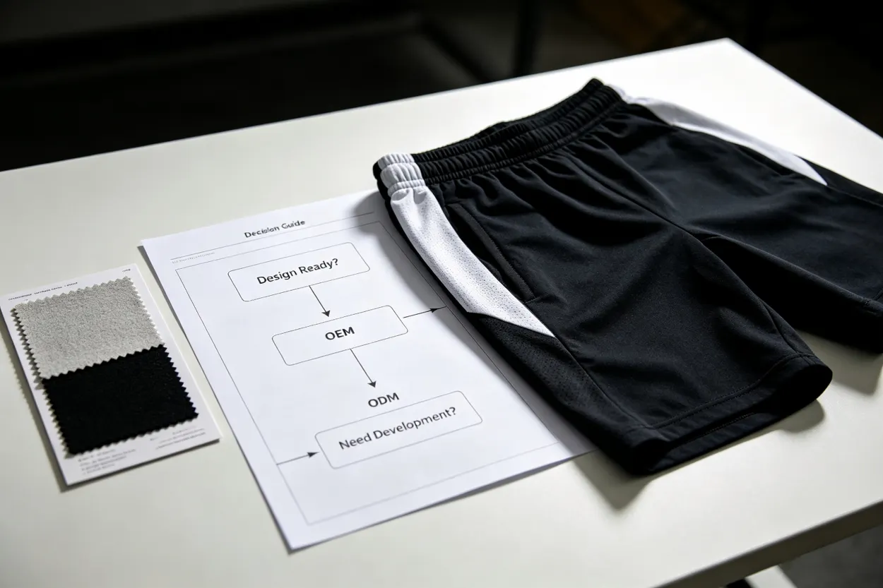 OEM vs ODM Gym Shorts Manufacturing Guide OEM vs ODM gym shorts manufacturing decision guide for sportswear brands