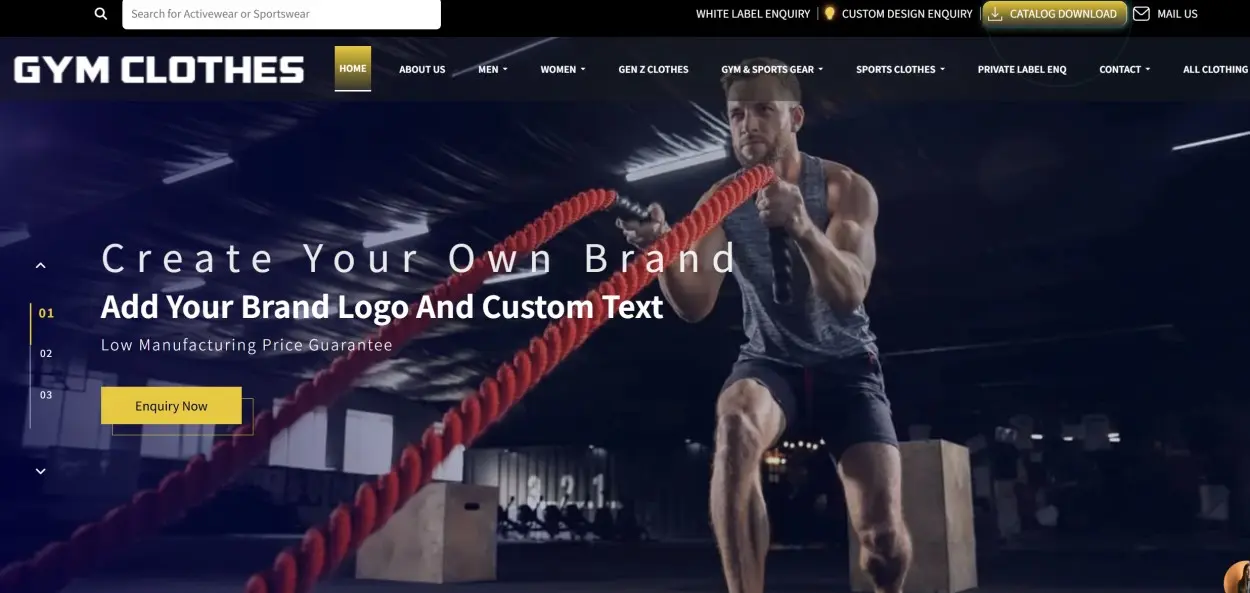 Gym Clothes Wholesale Fitness Apparel Manufacturer
