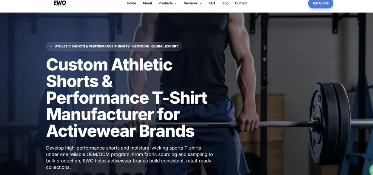 Shortsoem.com Custom Athletic Shorts Manufacturer