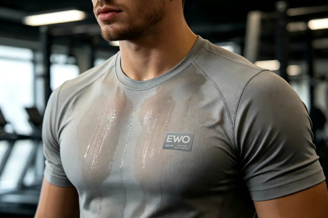 Airflow and moisture control in sports T-shirt fabrics breathable sports T-shirt fabrics with airflow and moisture management