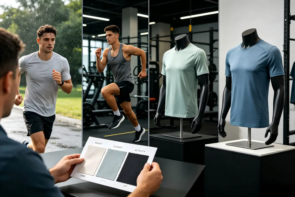 Decision framework for breathable sports T-shirt fabrics breathable sports T-shirt fabrics decision framework for OEM buyers
