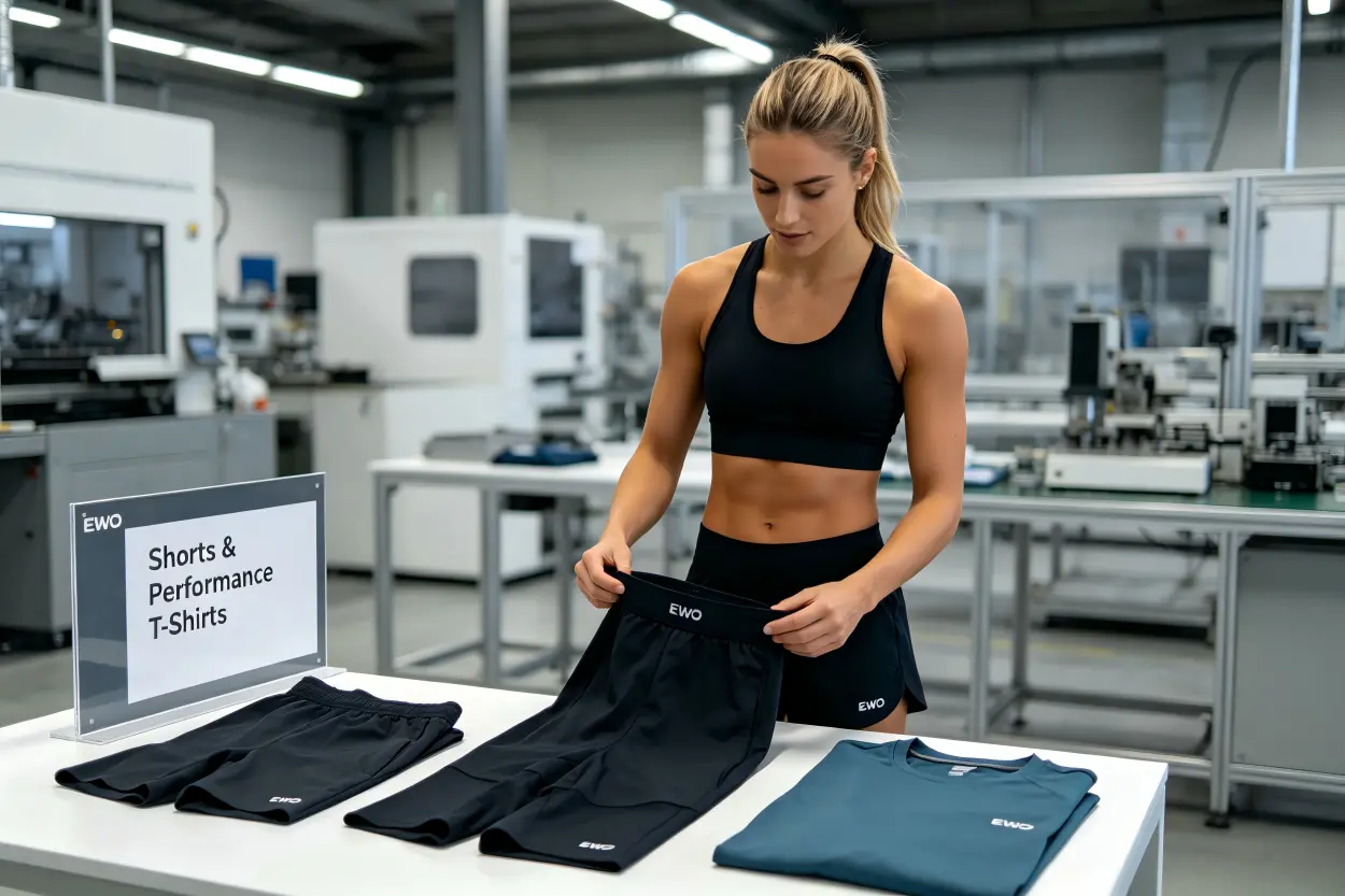 Gym and activewear manufacturers specializing in shorts and T-shirts gym and activewear manufacturers specialized shorts and t-shirts