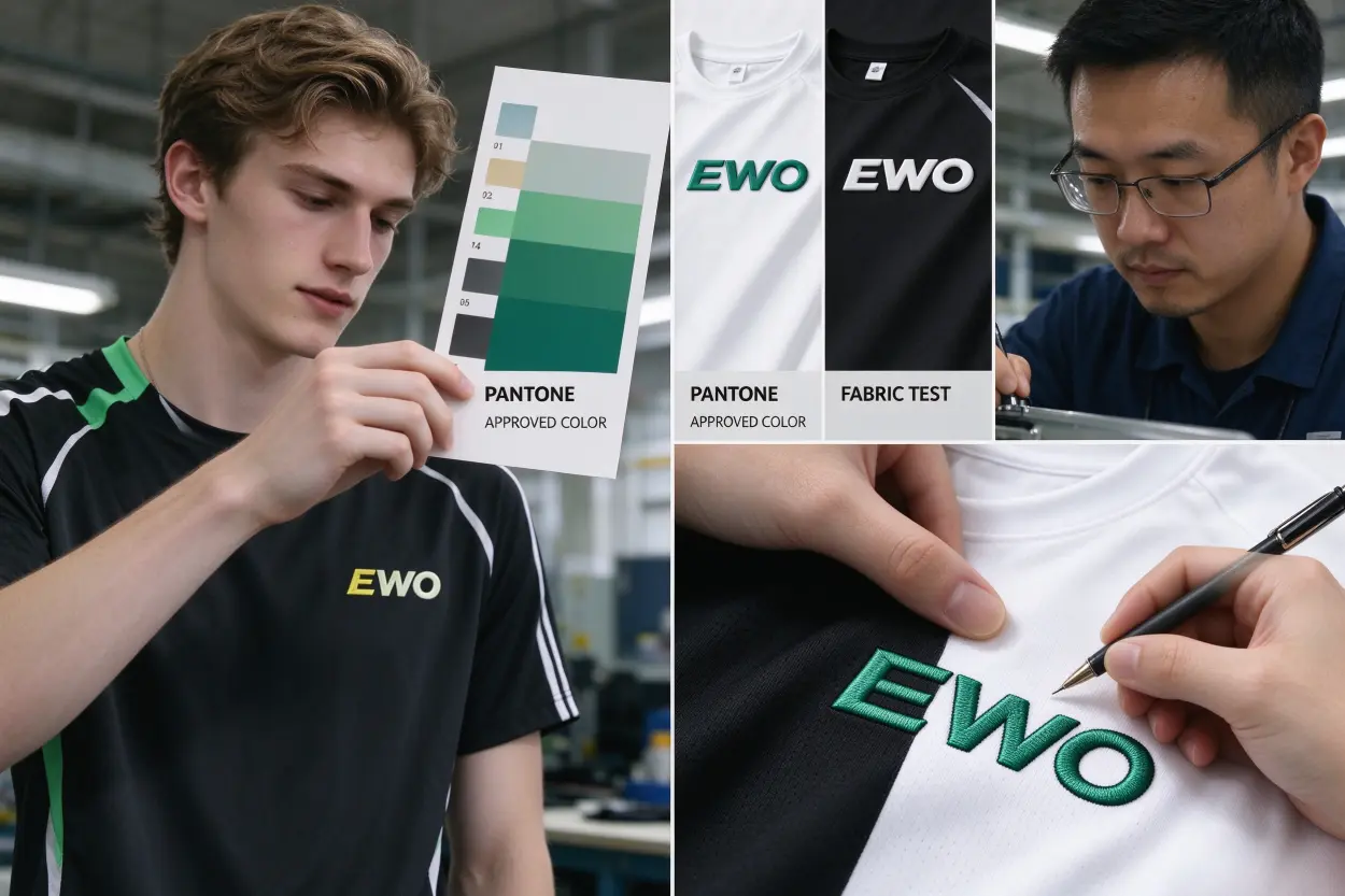 color control for artwork files for custom sportswear logos